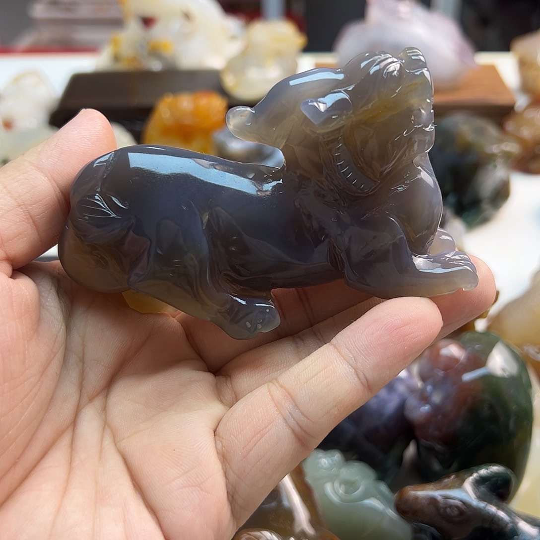 玛瑙/玉髓未镶嵌颈饰