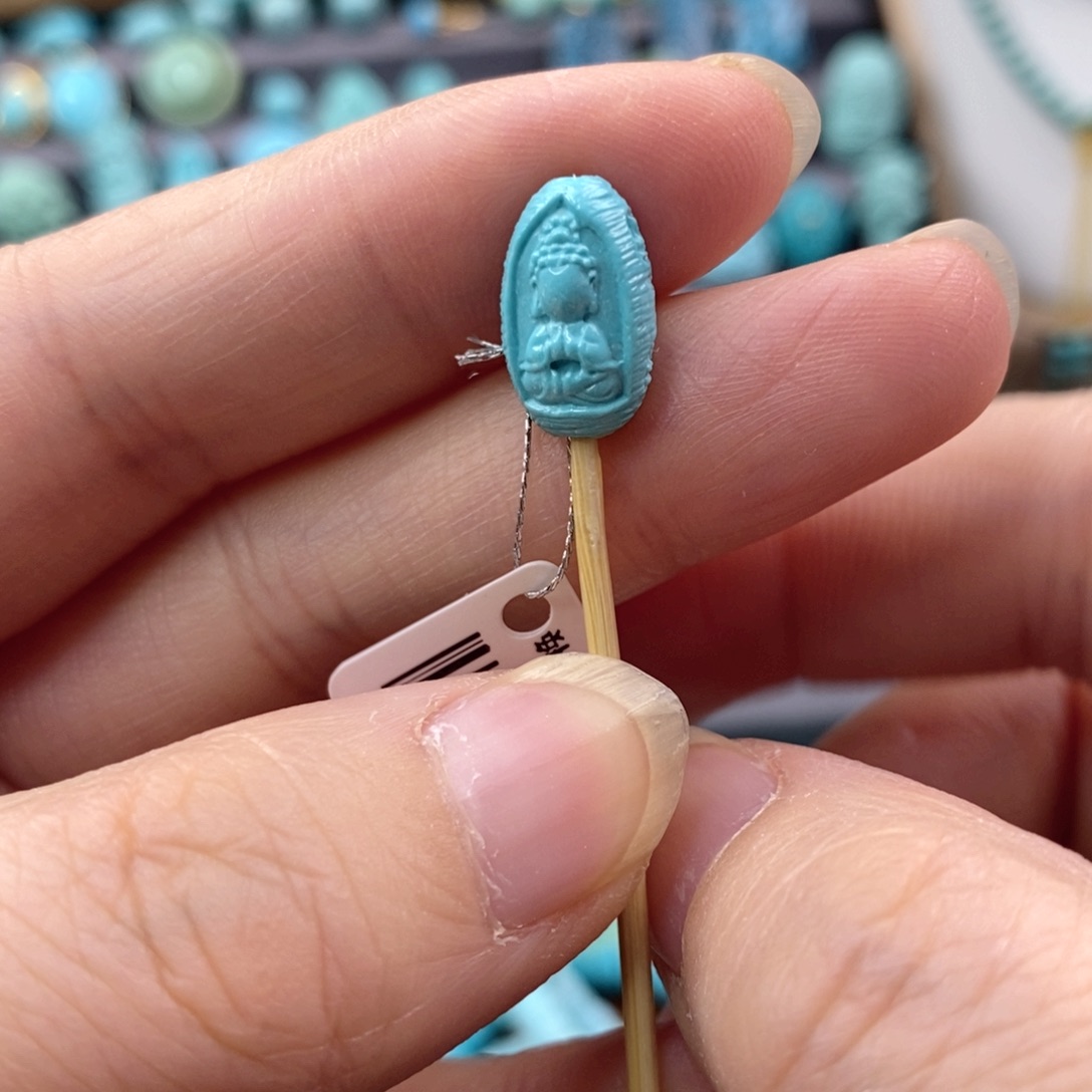 绿松石珠宝奇石未镶嵌