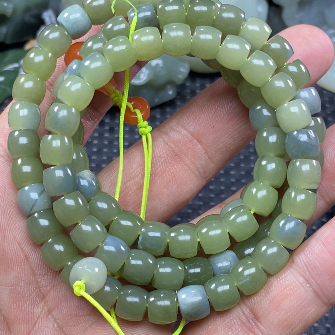 和田玉手链未镶嵌