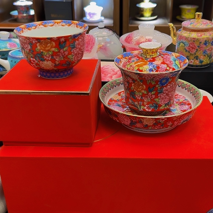 段泥茶杯吧啦的茶