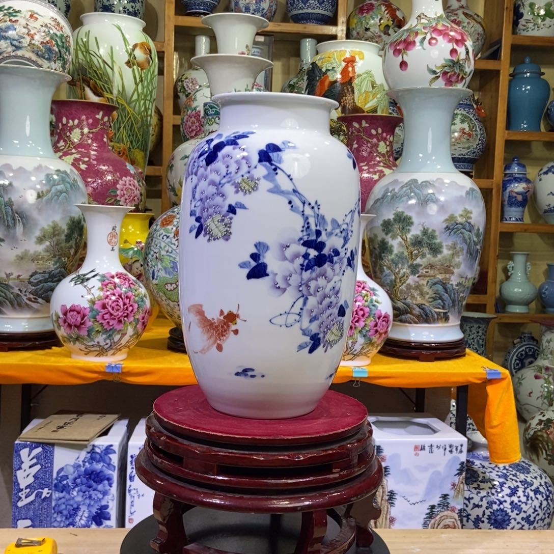 景德镇陶瓷花瓶摆件