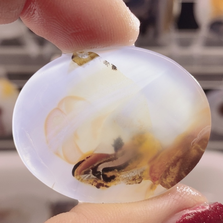 玛瑙/玉髓未镶嵌颈饰