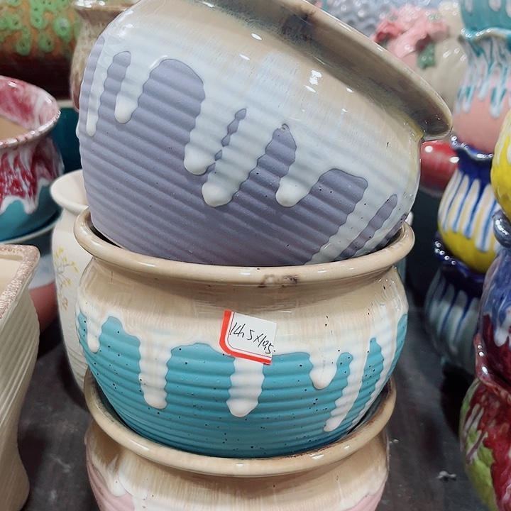 多肉陶瓷花盆满10元包邮