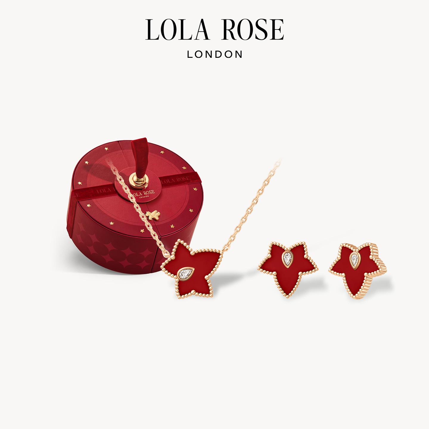 【汤唯同款】Lola Rose罗拉玫瑰常青藤红玉髓项链手链时尚-SL