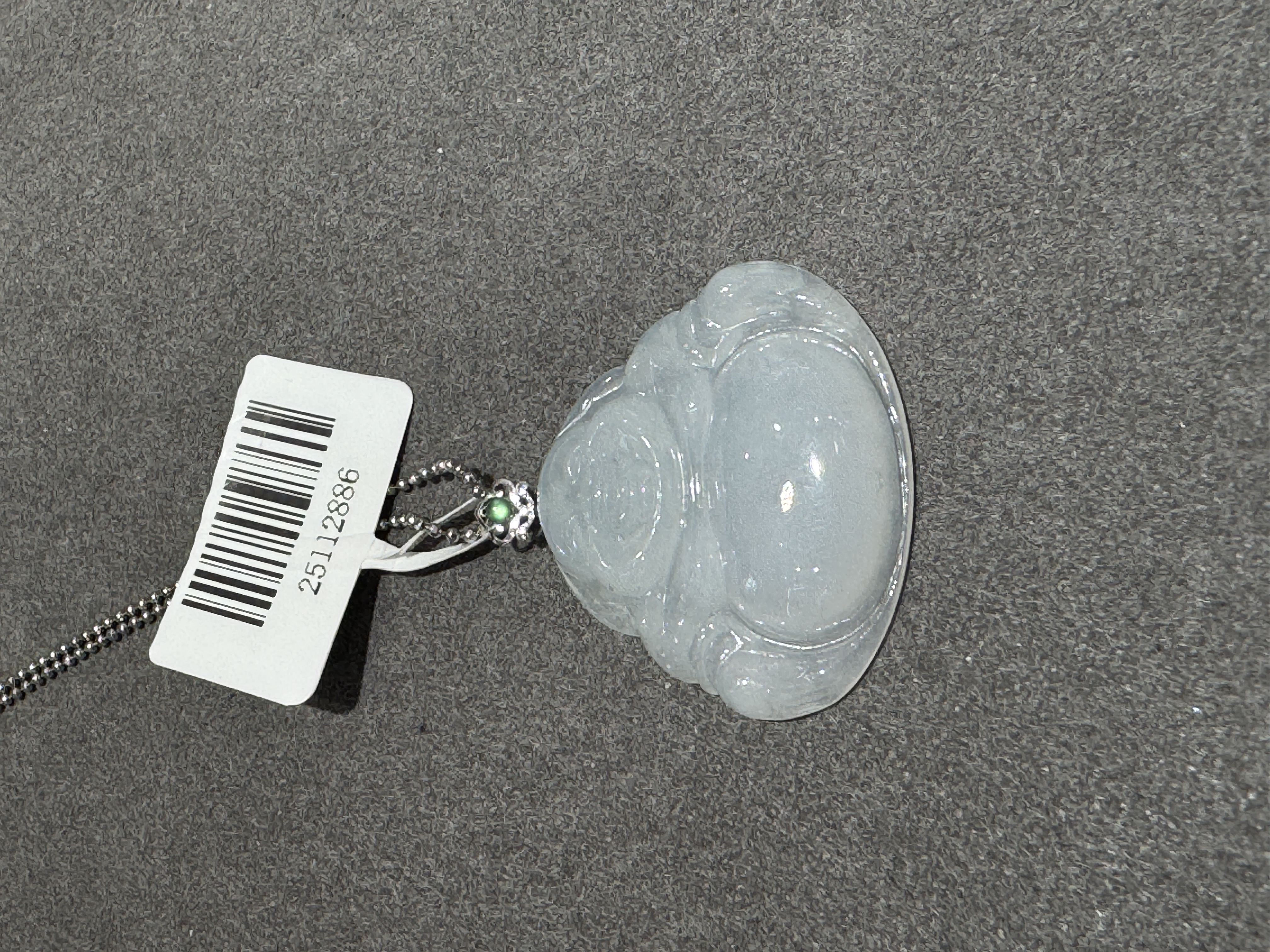 【25112886】18k翡翠吊坠  多样发一 白扣头