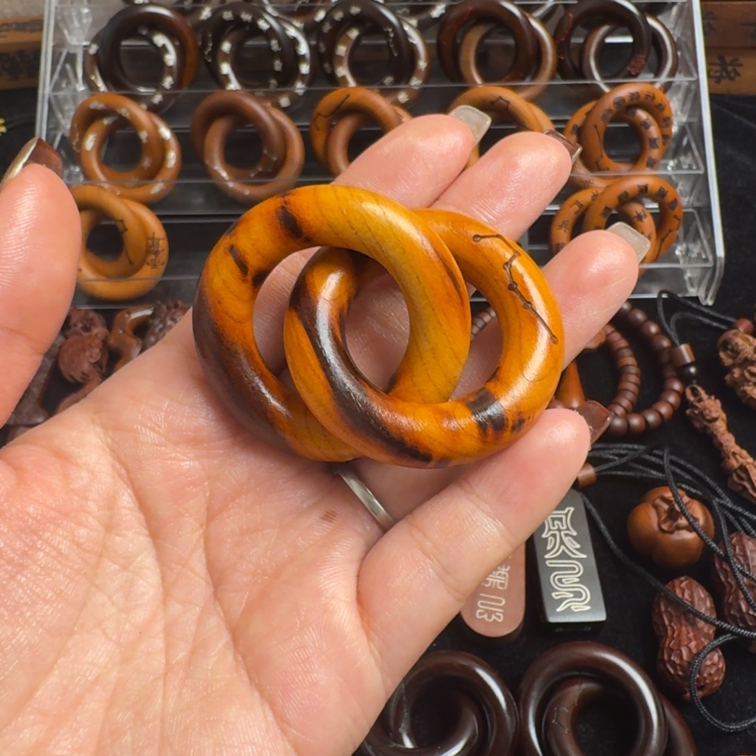 枣木桃木六七星乾坤圈2.5