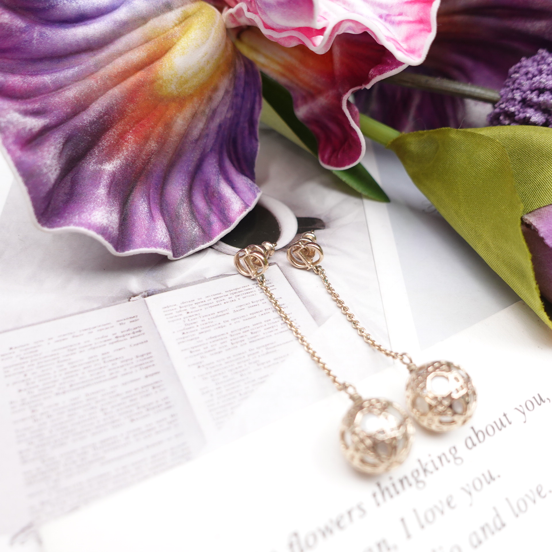 99新 DIOR/迪奥 /耳饰/T10305337