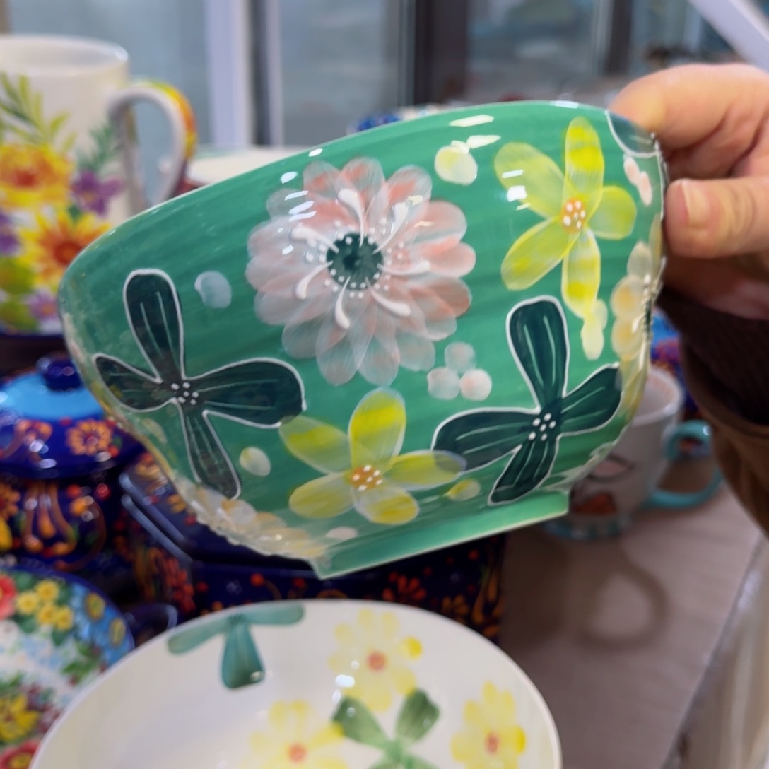 陶瓷7英寸葫芦碗清仓一只看图