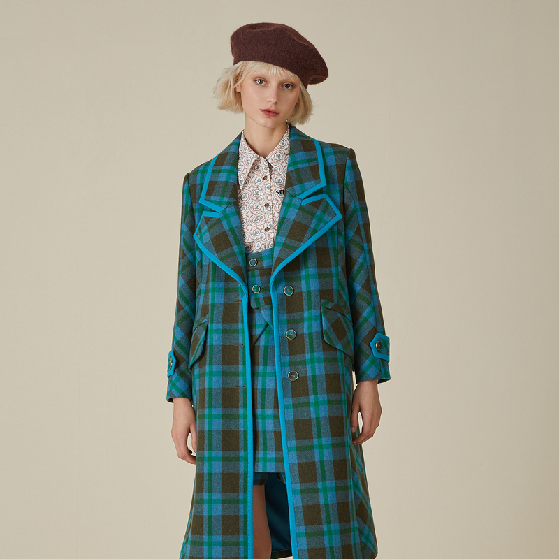 【小花】D63长大衣5W4D65020