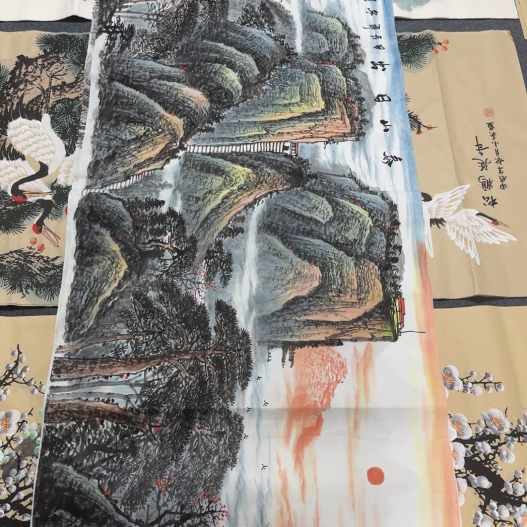 国画晓彤美术馆直播间