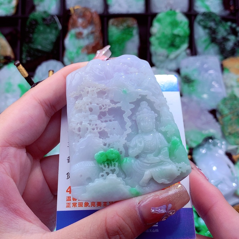 【闪购商品】翡翠颈饰未镶嵌挂件