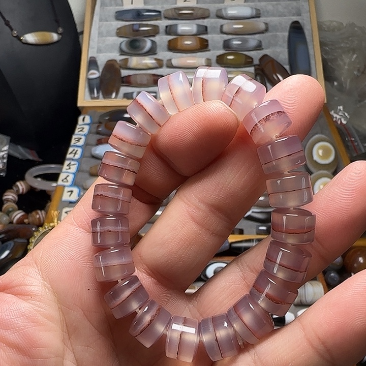 玛瑙/玉髓未镶嵌手串