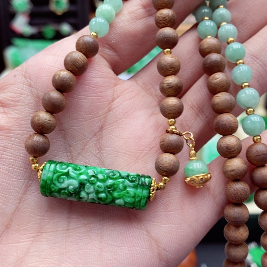 颈饰未镶嵌翡翠翡翠吊坠