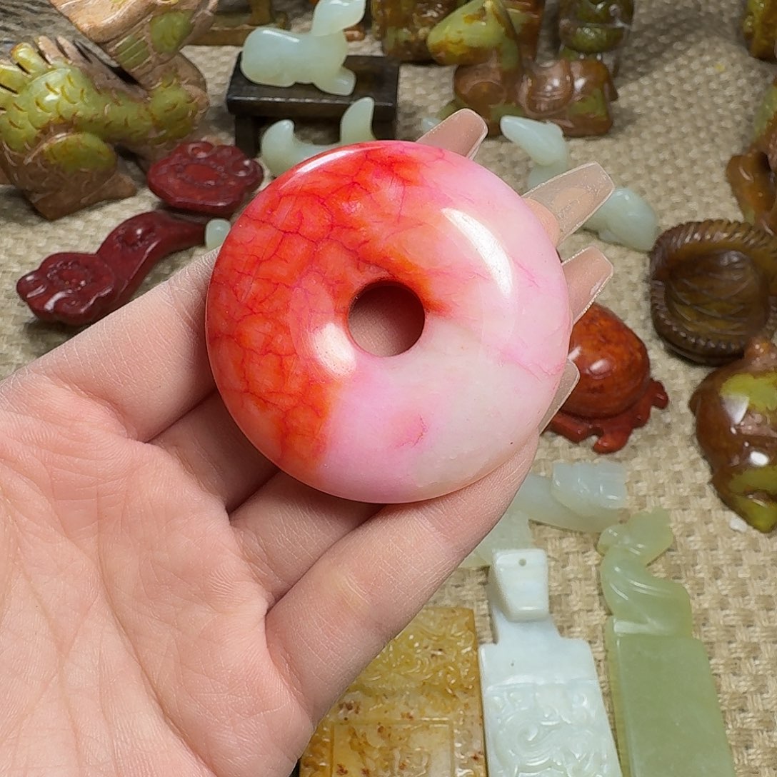 白玉菩提吊坠挂件