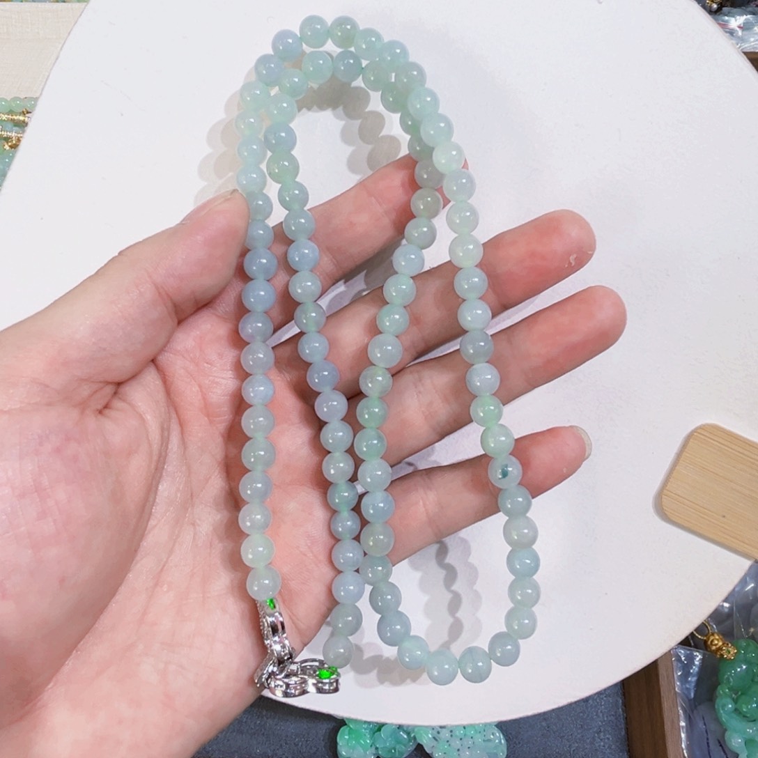 *****翡翠未镶嵌吊坠(赠链)代编织