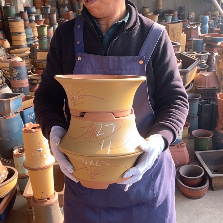 紫砂花盆紫砂花盆