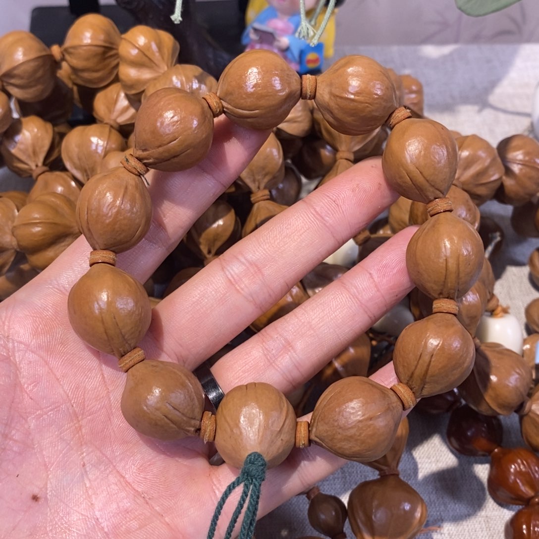 橄榄核手串/手链2.8梅林铁短圆