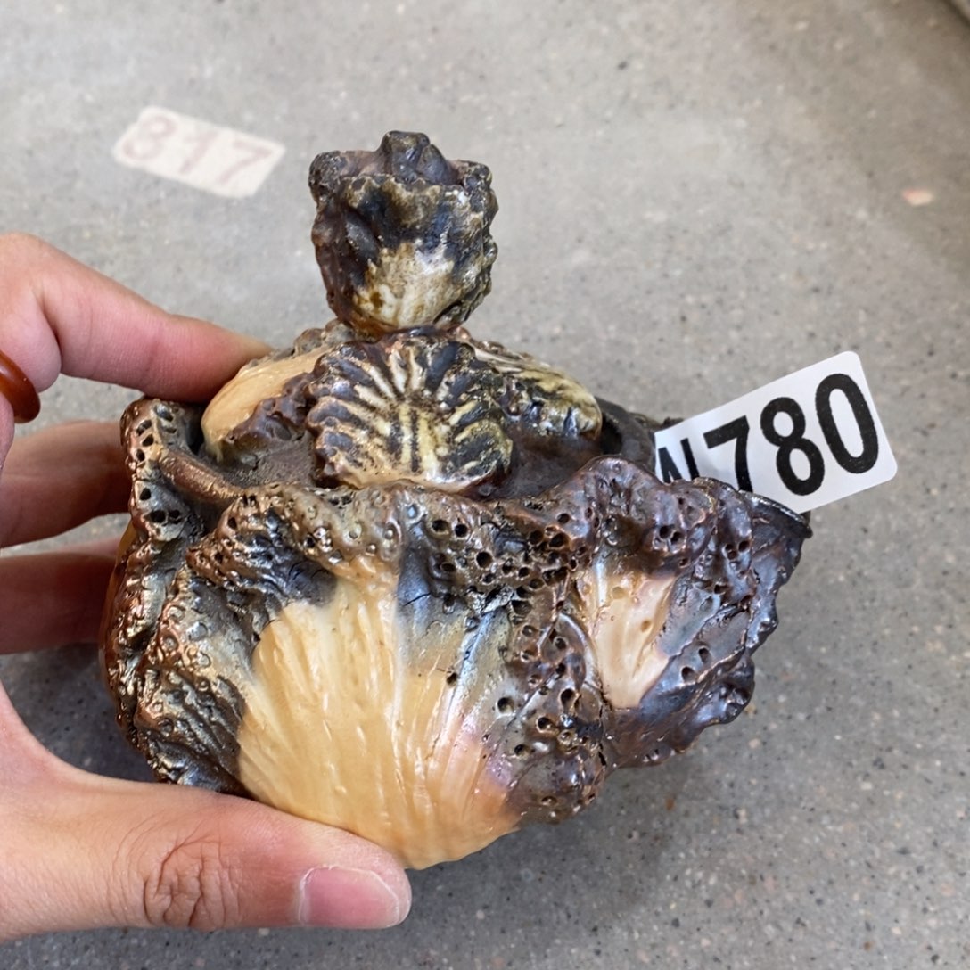 新年快乐，柴烧放漏了780瑕疵