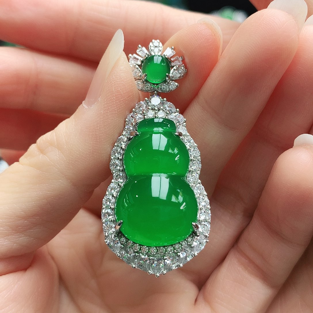 玛瑙/玉髓吊坠银S925镶嵌