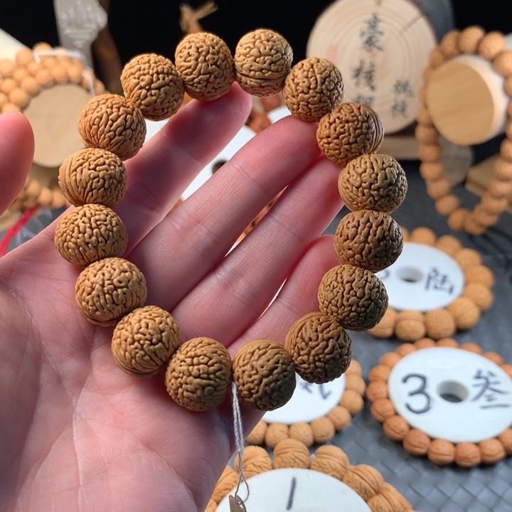 F***D手串桃核龙鳞苹果