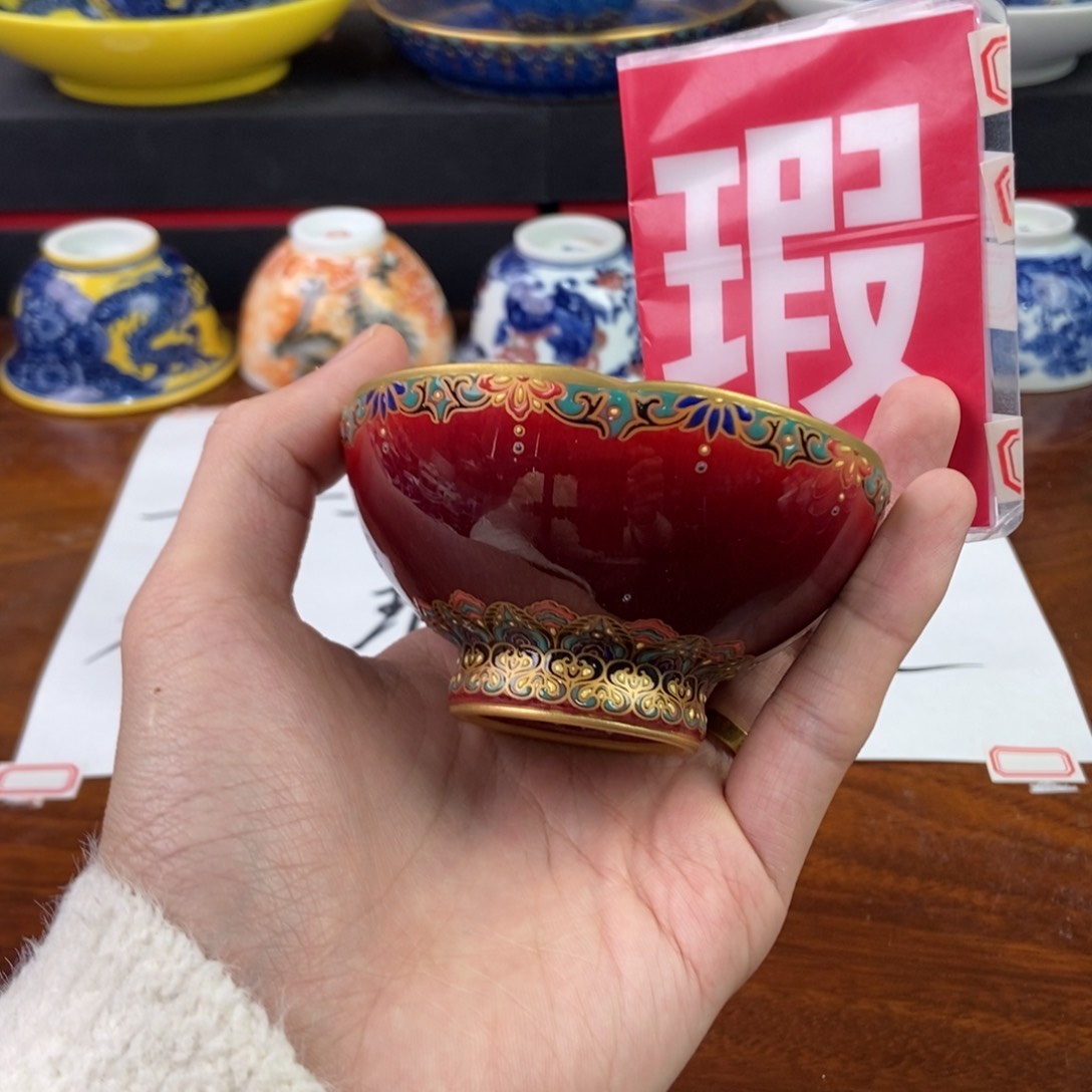 杯景德镇手绘陶瓷艺术