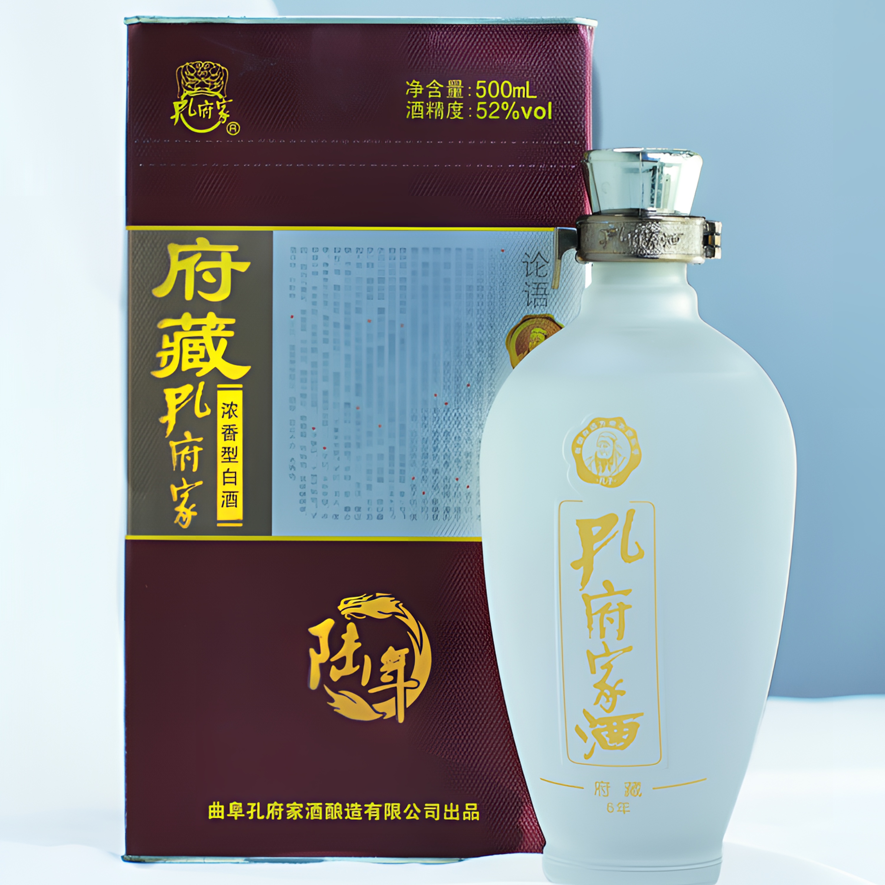 GEMGEE/珍聚【2011年】孔府家酒 6年府藏浓香型白酒52度500ml
