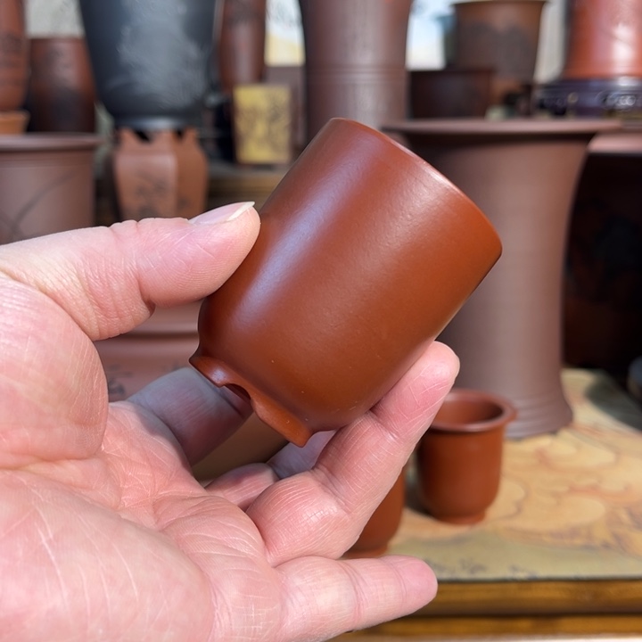 花盆紫砂大红袍全手工精品盆