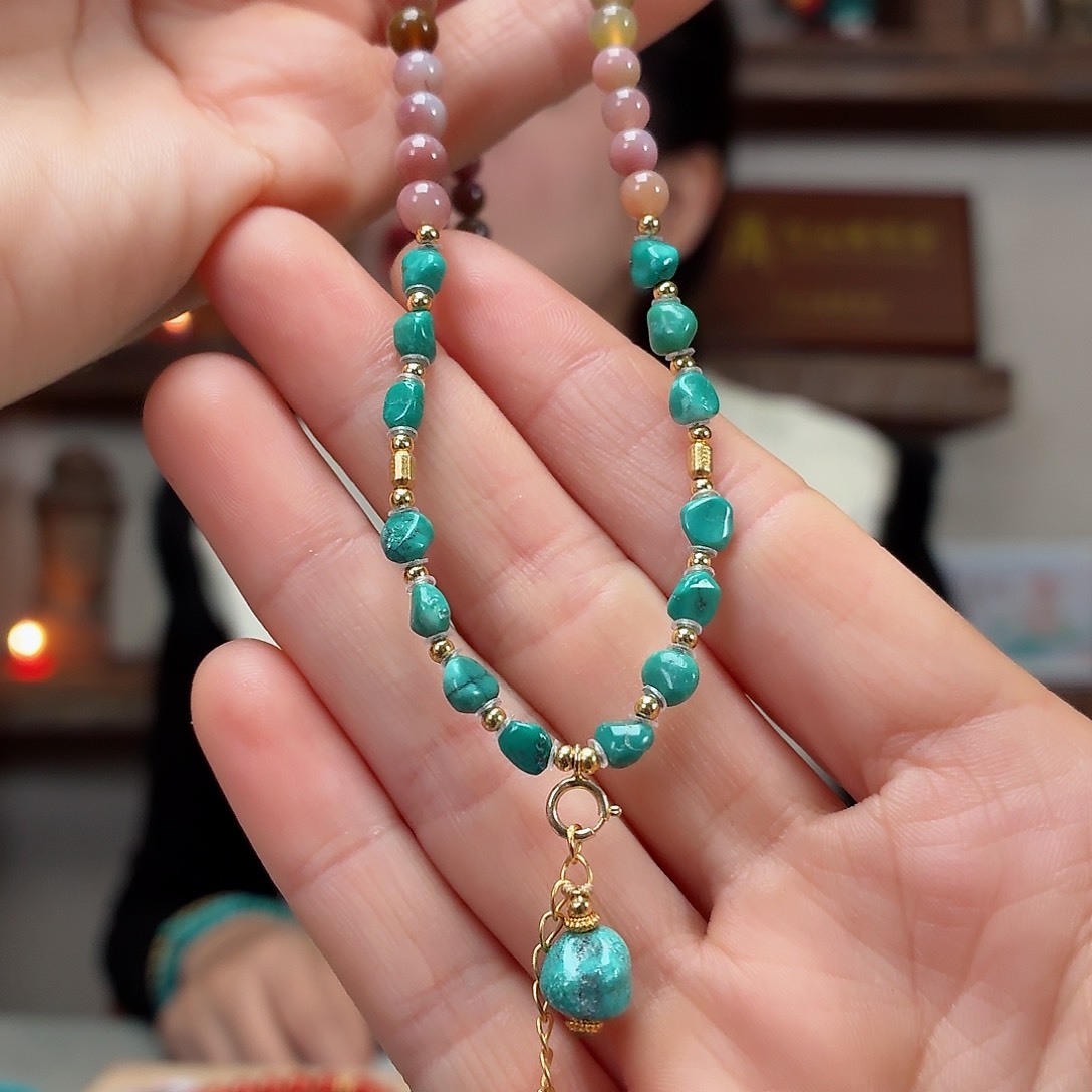 未镶嵌绿松石珠宝奇石