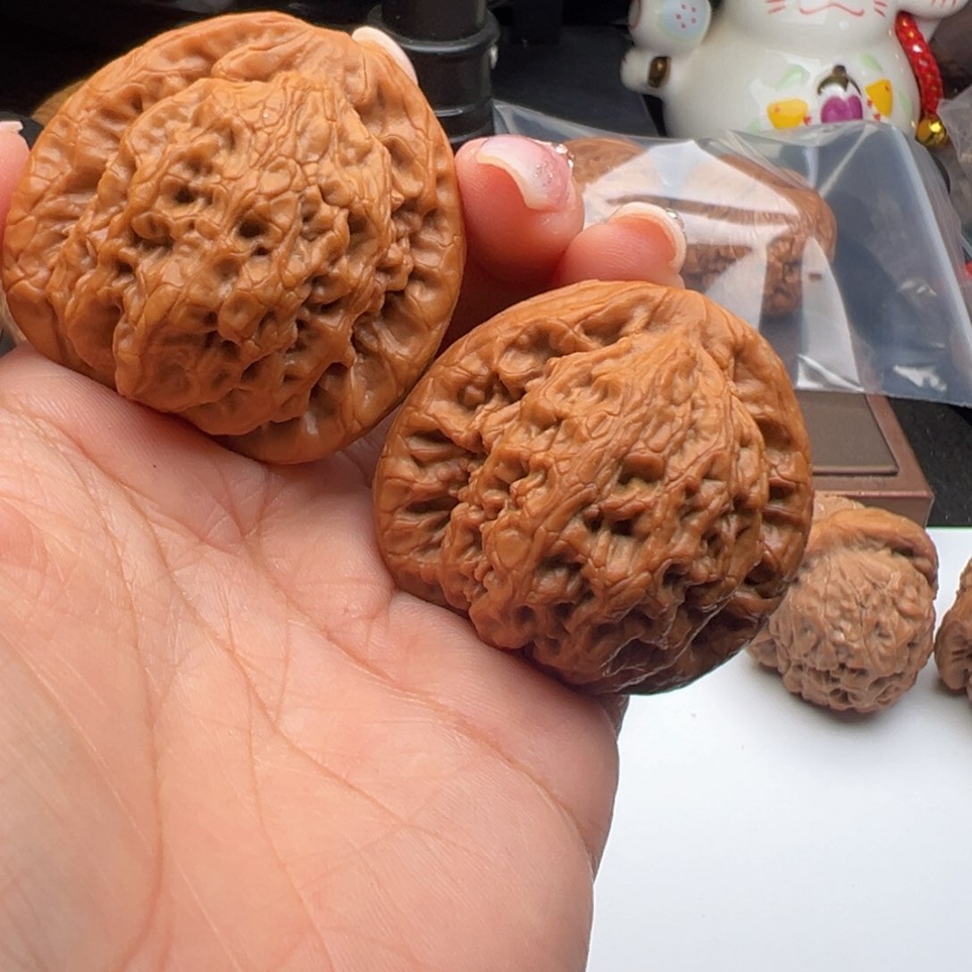 文玩核桃把件金公子43