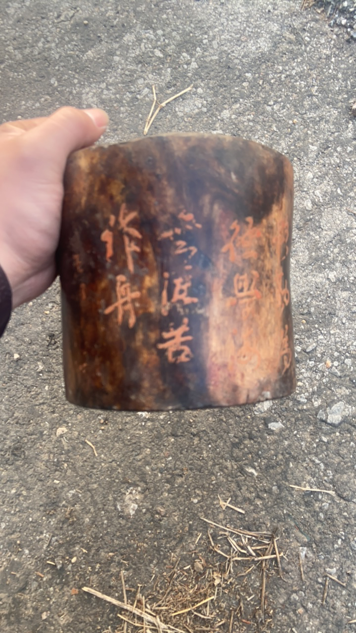 精美木质笔筒木制