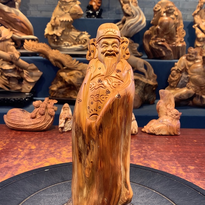 柏木（崖柏）根雕摆件