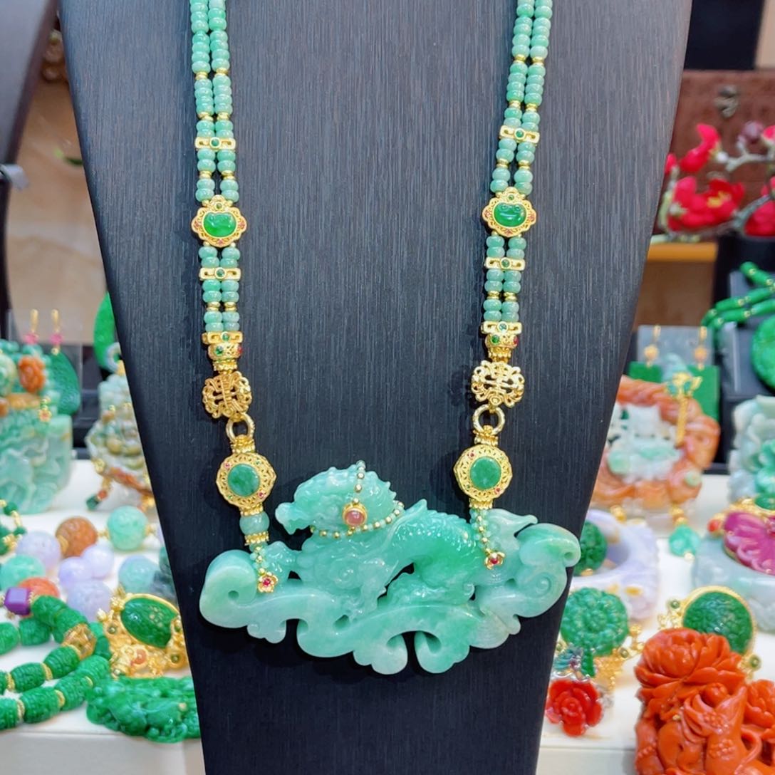 翡翠颈饰合金48小时鉴赏期