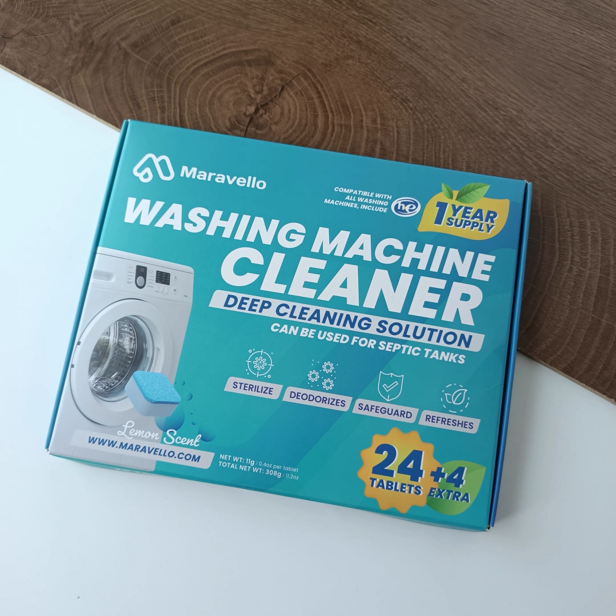 洗衣机槽清洗片 28颗/盒