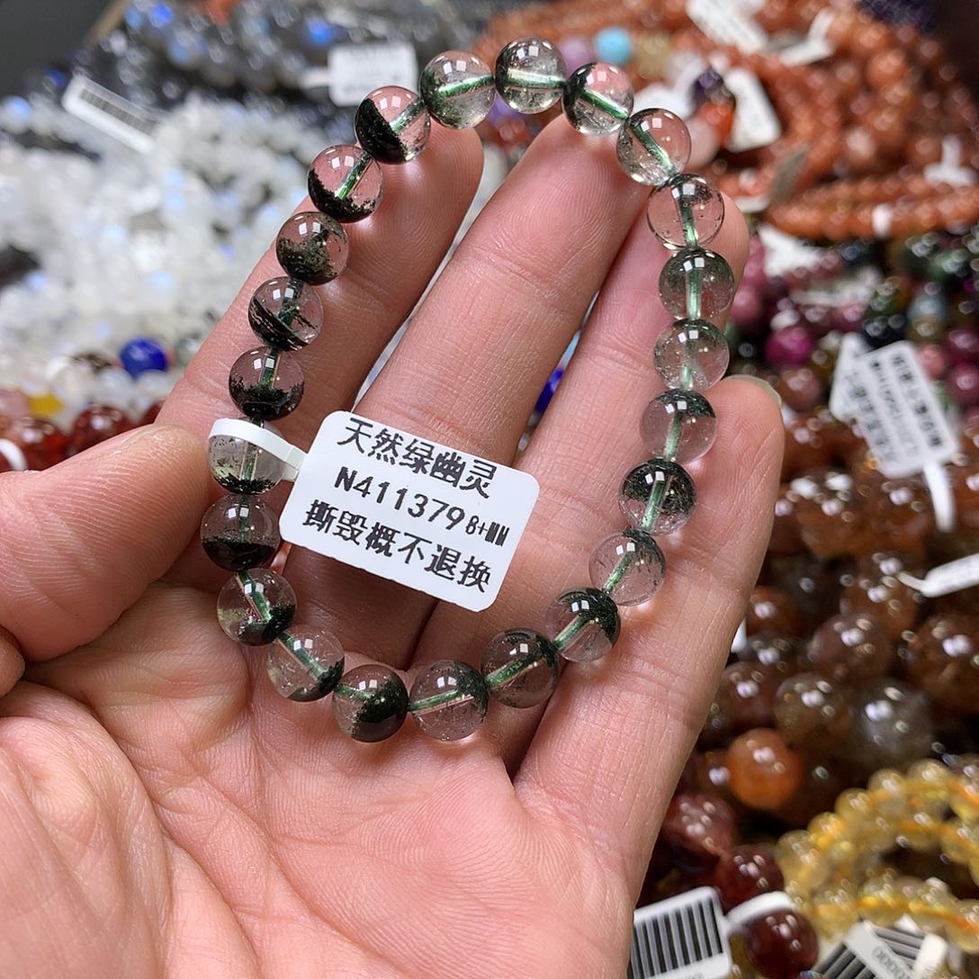 水晶手链未镶嵌，