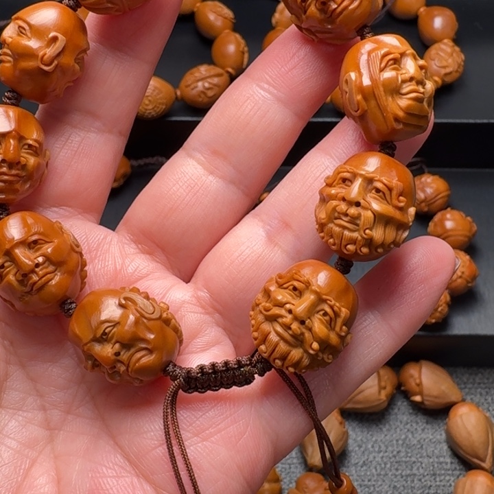 手串/手链橄榄核铁核苏工虚派罗汉