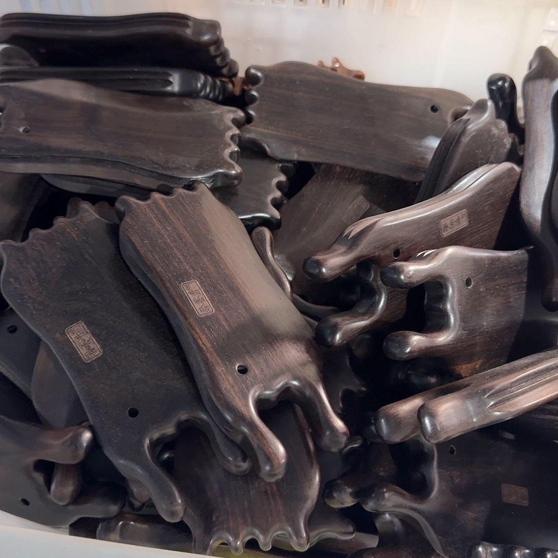 紫光檀墨鱼微瑕工具