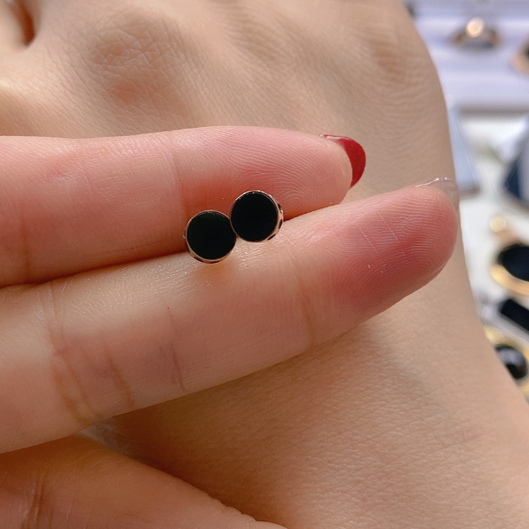 翡翠耳饰18K金镶嵌耳饰