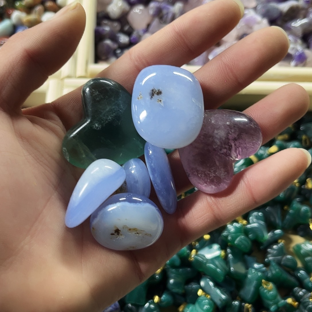 水晶珠宝半成品未镶嵌小丑虾