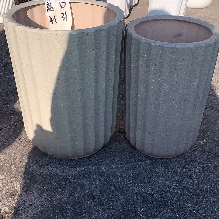 花盆陶瓷的制作大号加中