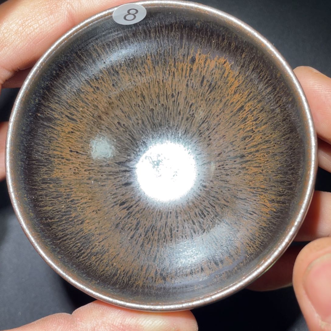 茶盏龙窑柴烧老黄甄选8