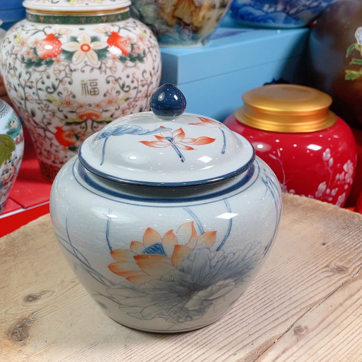【闪购商品】罐陶瓷茶叶罐密封罐