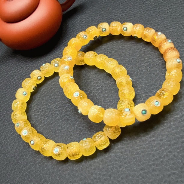 【伟伟鉴定】蜜蜡 仿古老型手串 8+多样性发货发一件