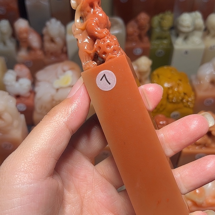 胡***师老挝石老挝保利石印章