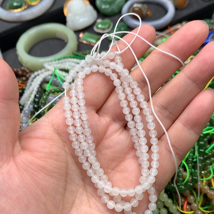 和田玉未镶嵌手链18