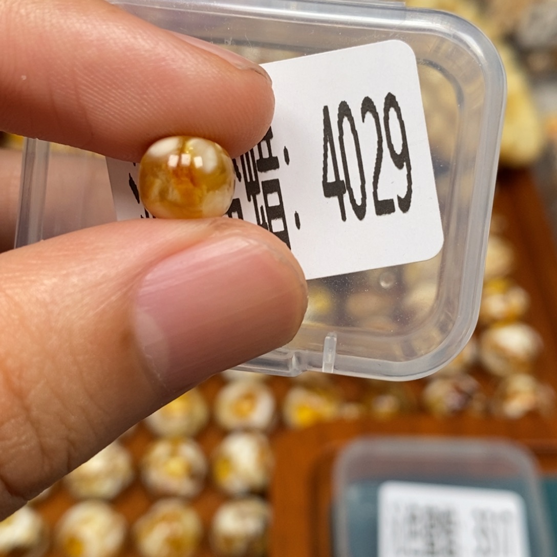 蜜蜡未镶嵌珠宝奇石4029