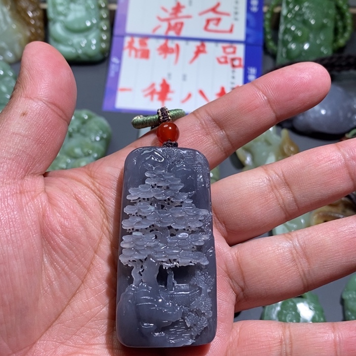 和田玉挂件未镶嵌