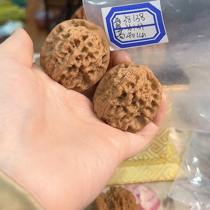 文玩核桃把件非嫁接马老四