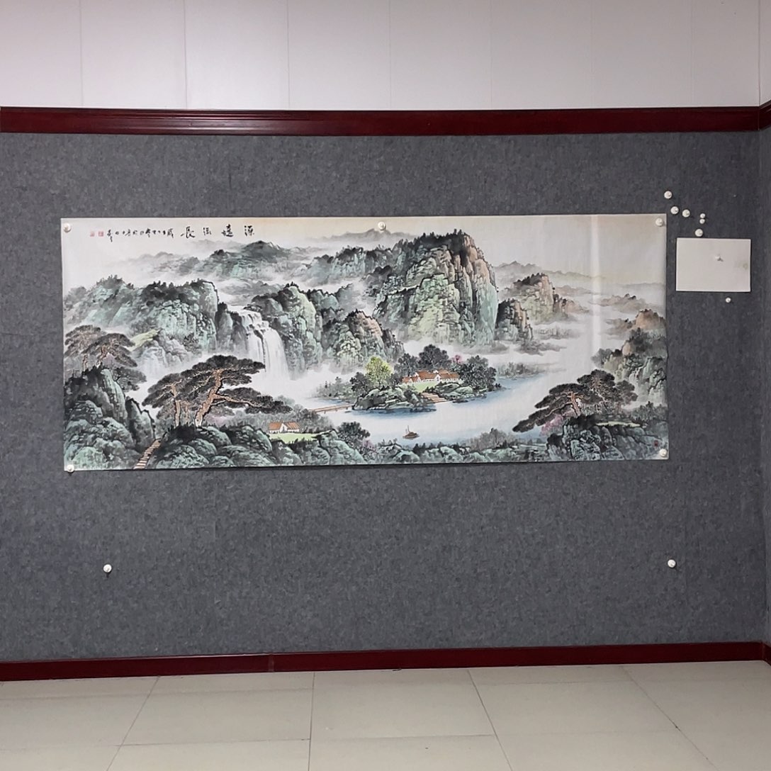 国画小八尺238.97画芯 捡漏