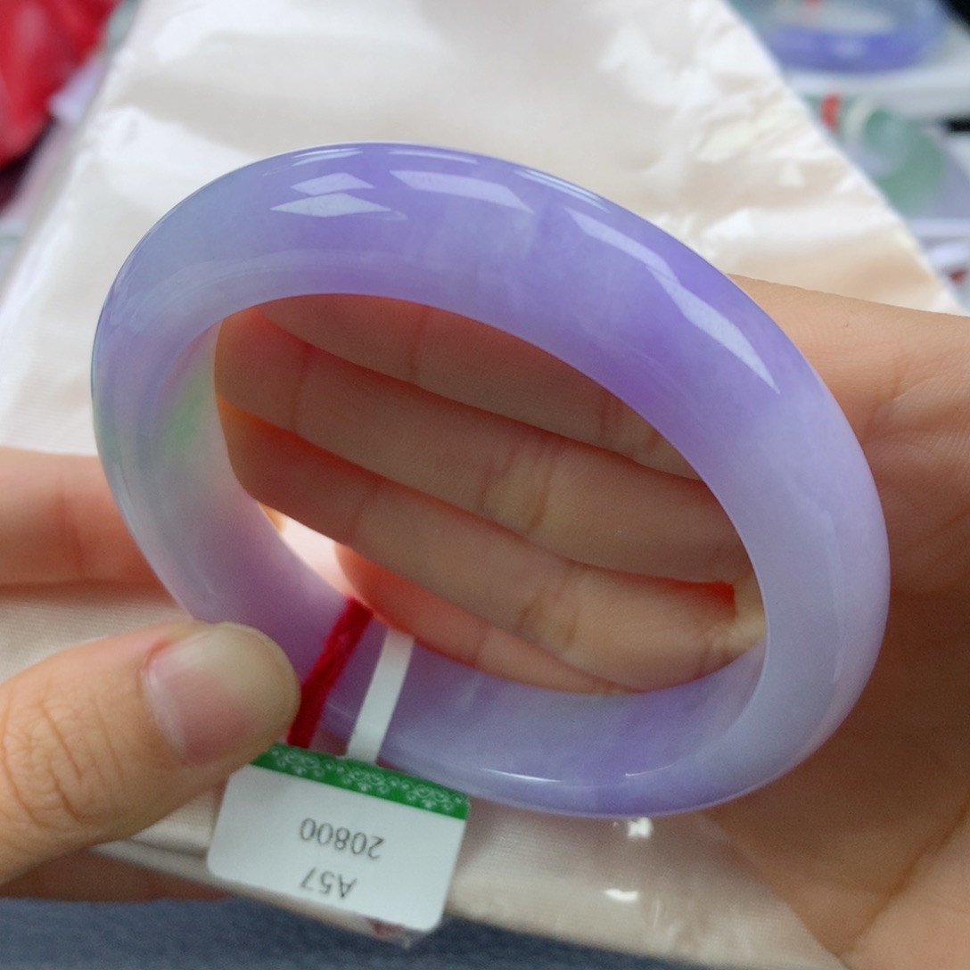 翡翠手镯未镶嵌57.2正