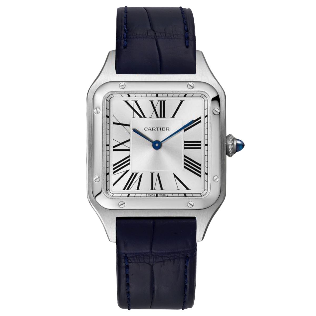99新 Cartier/卡地亚 山度士系列WSSA0022（大号）腕表/WHT027481